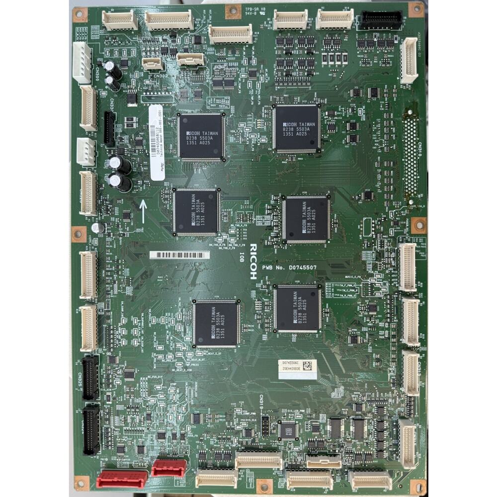 Ricoh D0745507 IOB PCB Board Pro C651EX C751EX Pulled Working